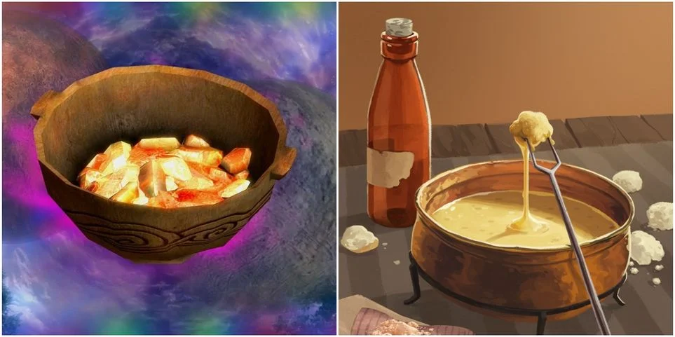In-game fondue and an illustration