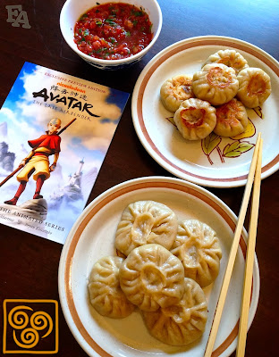 Vegetarian dumplings two ways