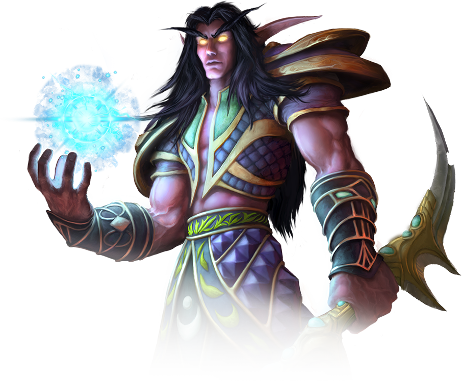Night Elf from World of Warcraft