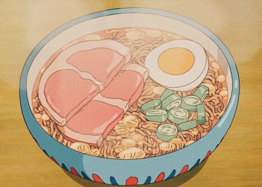 Image of ramen from the movie Ponyo
